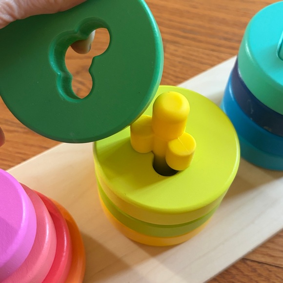 Colorful Stacking and Sorting Toy Set - Picture 5 of 5